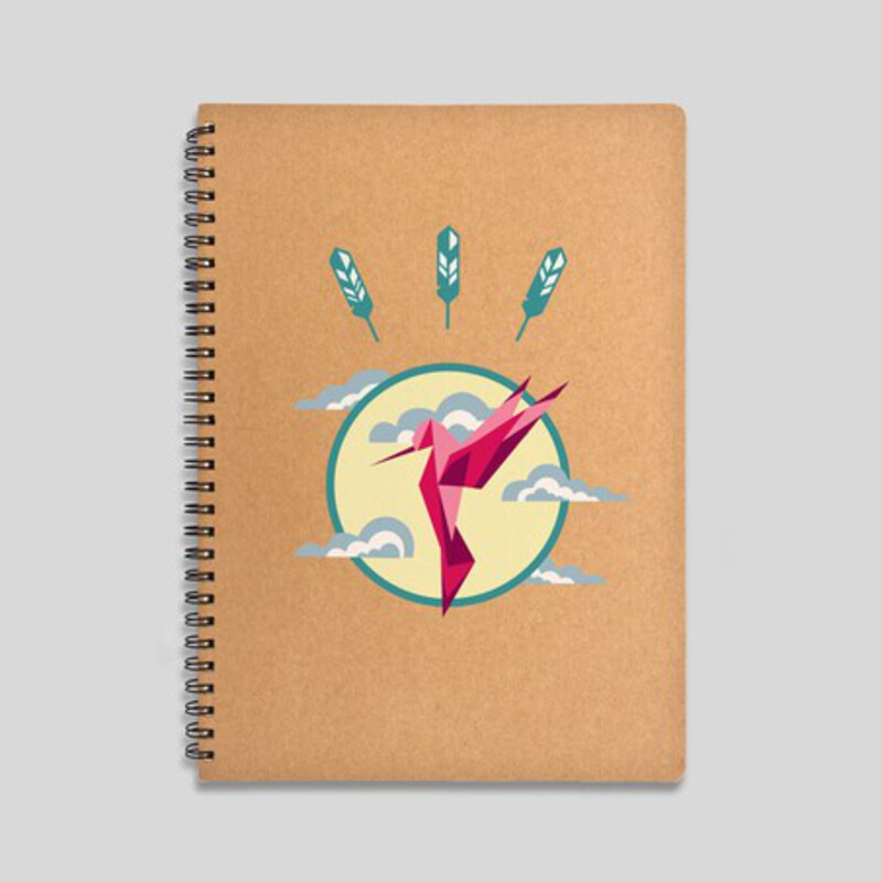 Hummingbird notebook Stationery Dev Shop